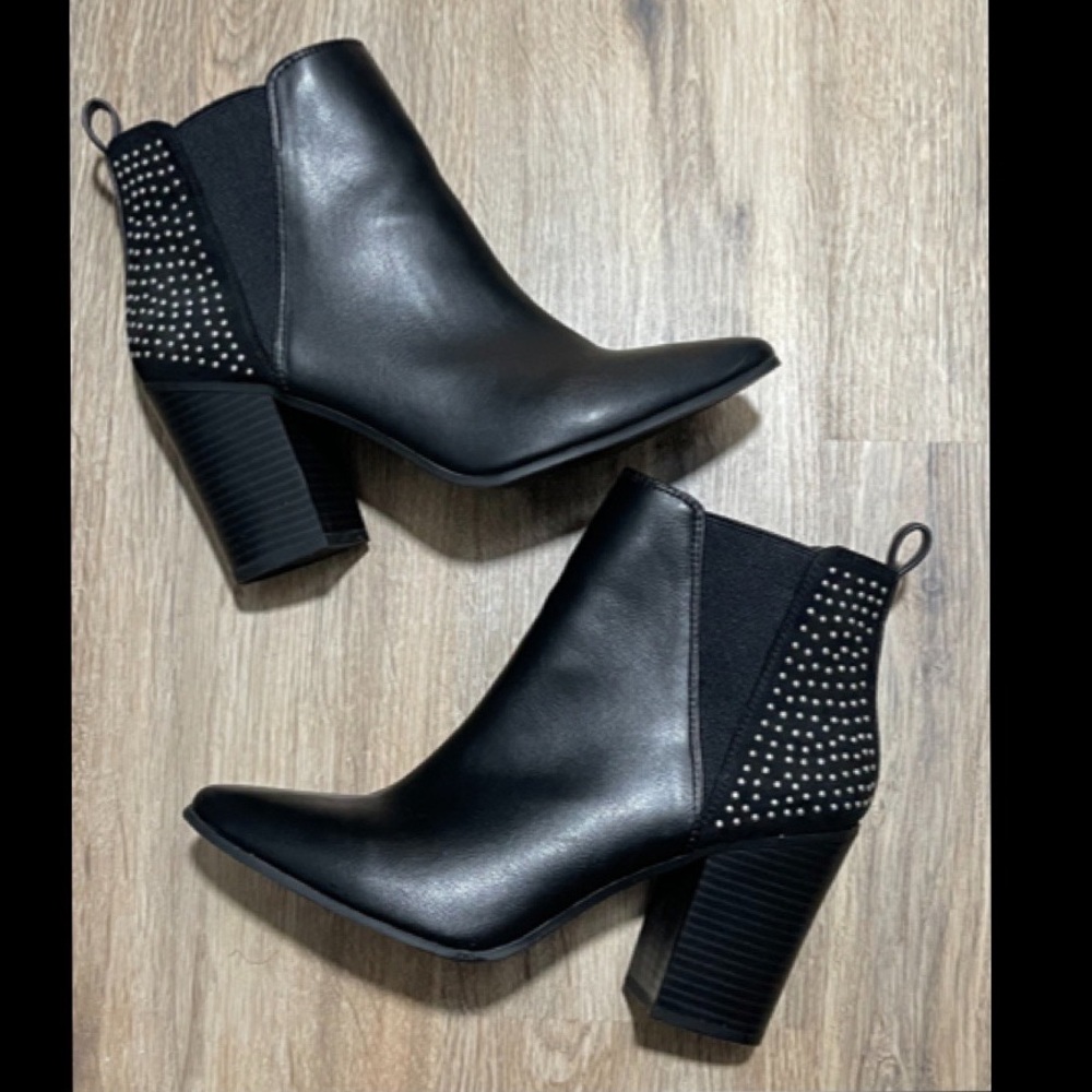 Studded Heeled Booties!